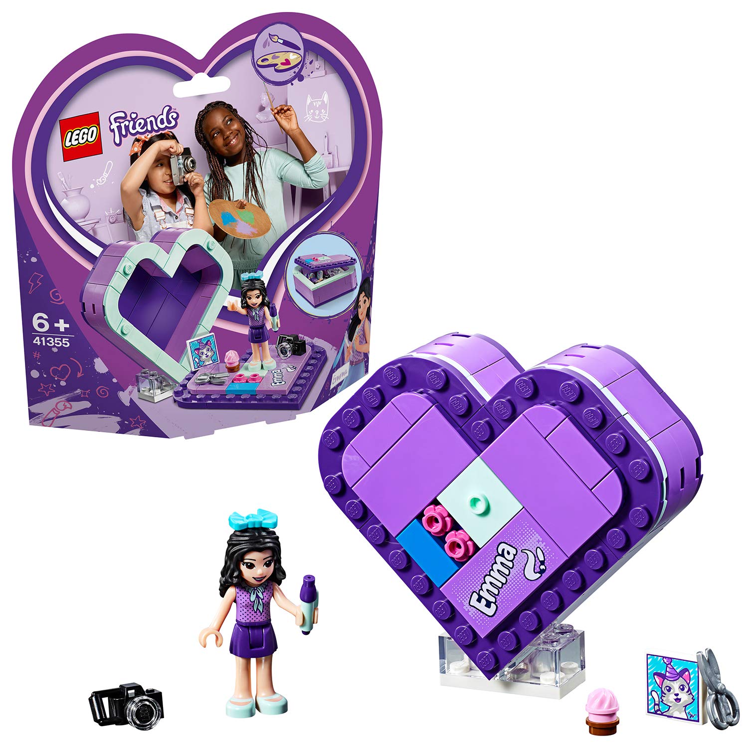 Lego 41355 Friends Emmas Heart Box Multi-Coloured
