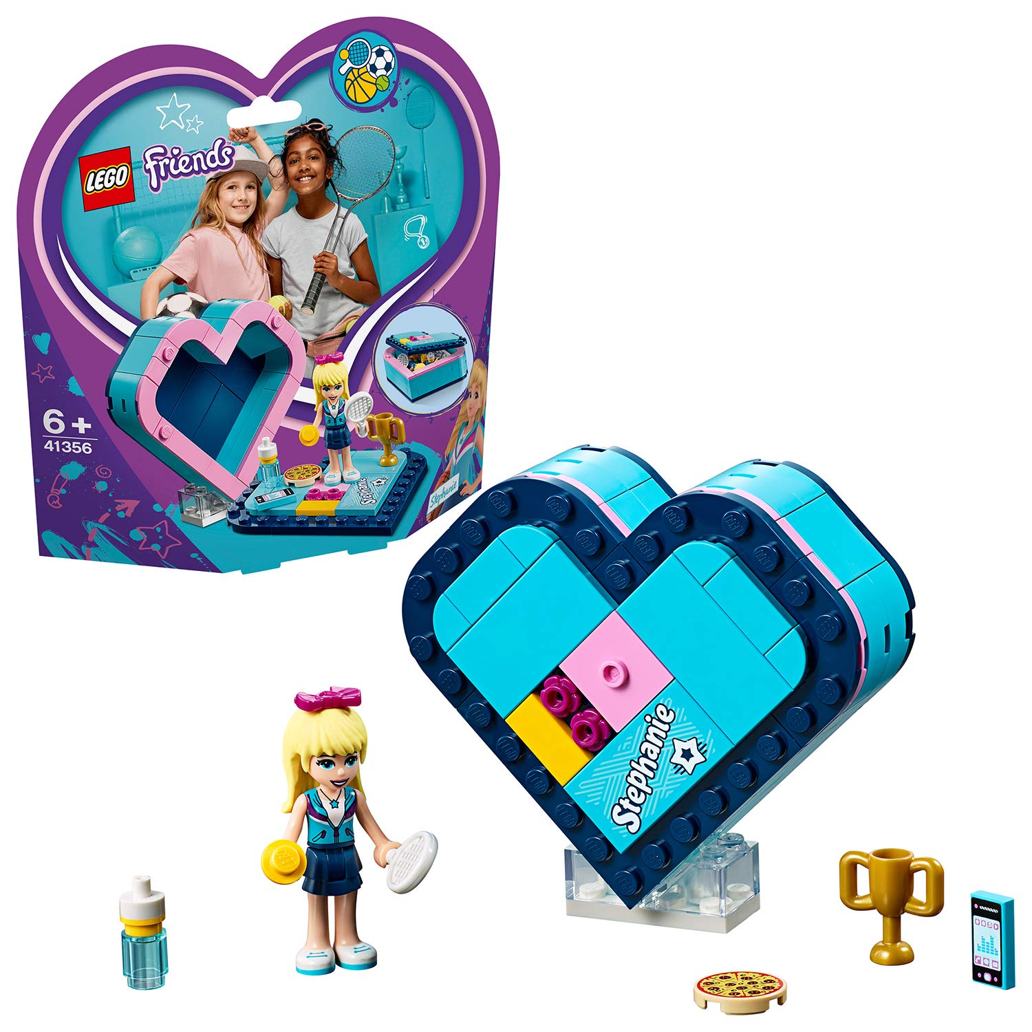 Lego 41356 Friends Stephanies Heart Box, Multi-Coloured