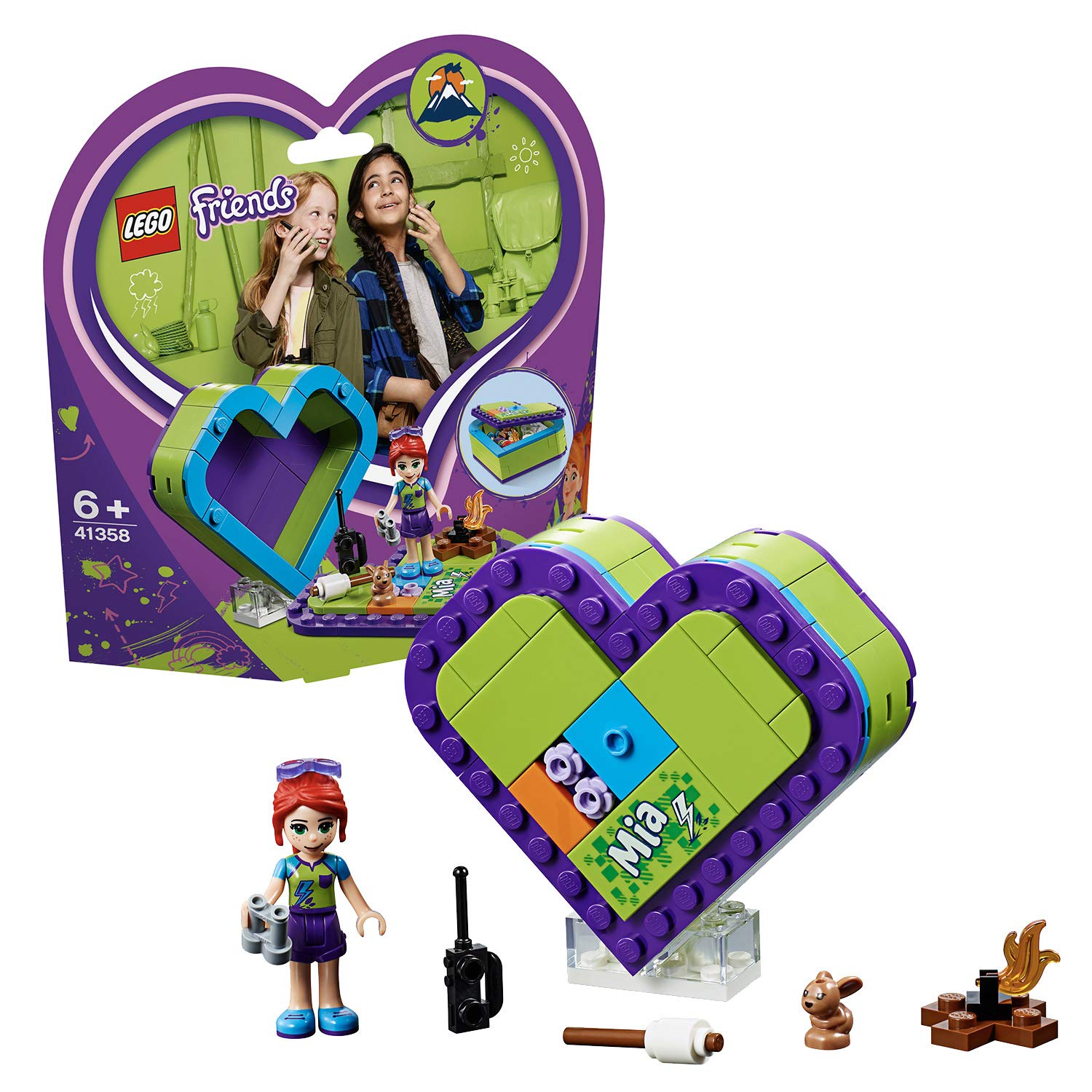 Lego 41358 Friends Mias Heart Box, Multicoloured