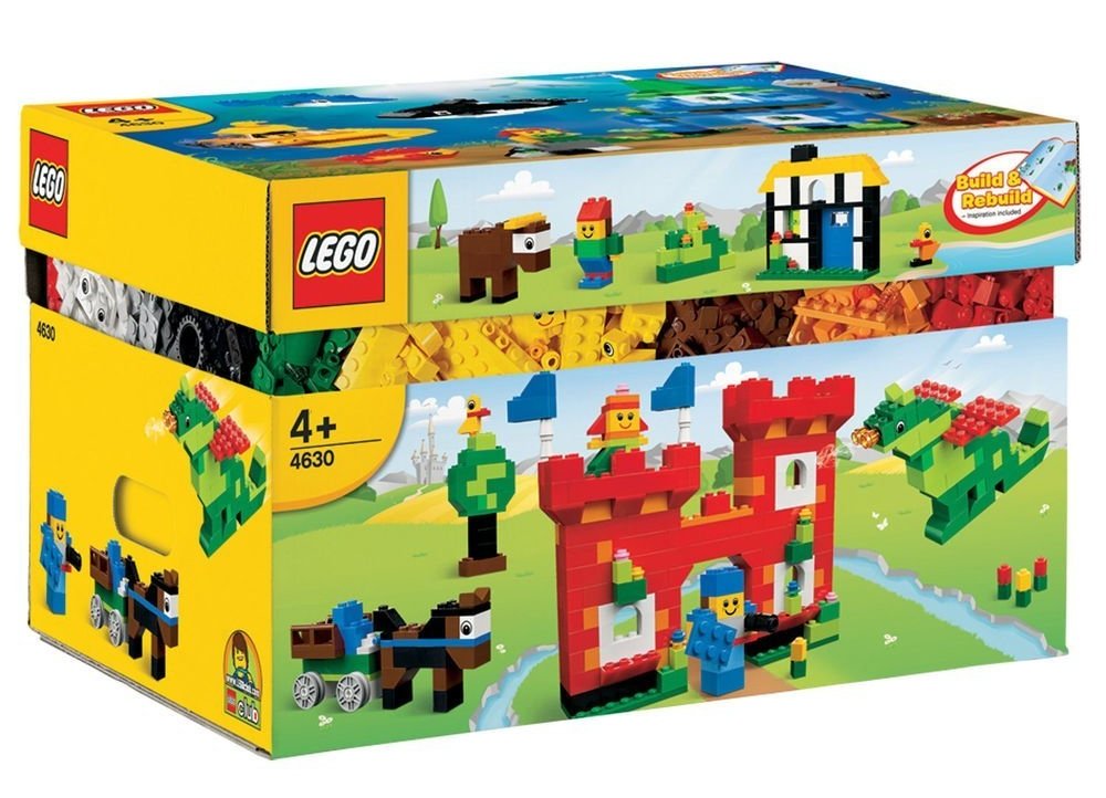 Lego Bricks More Build Play Box Pieces