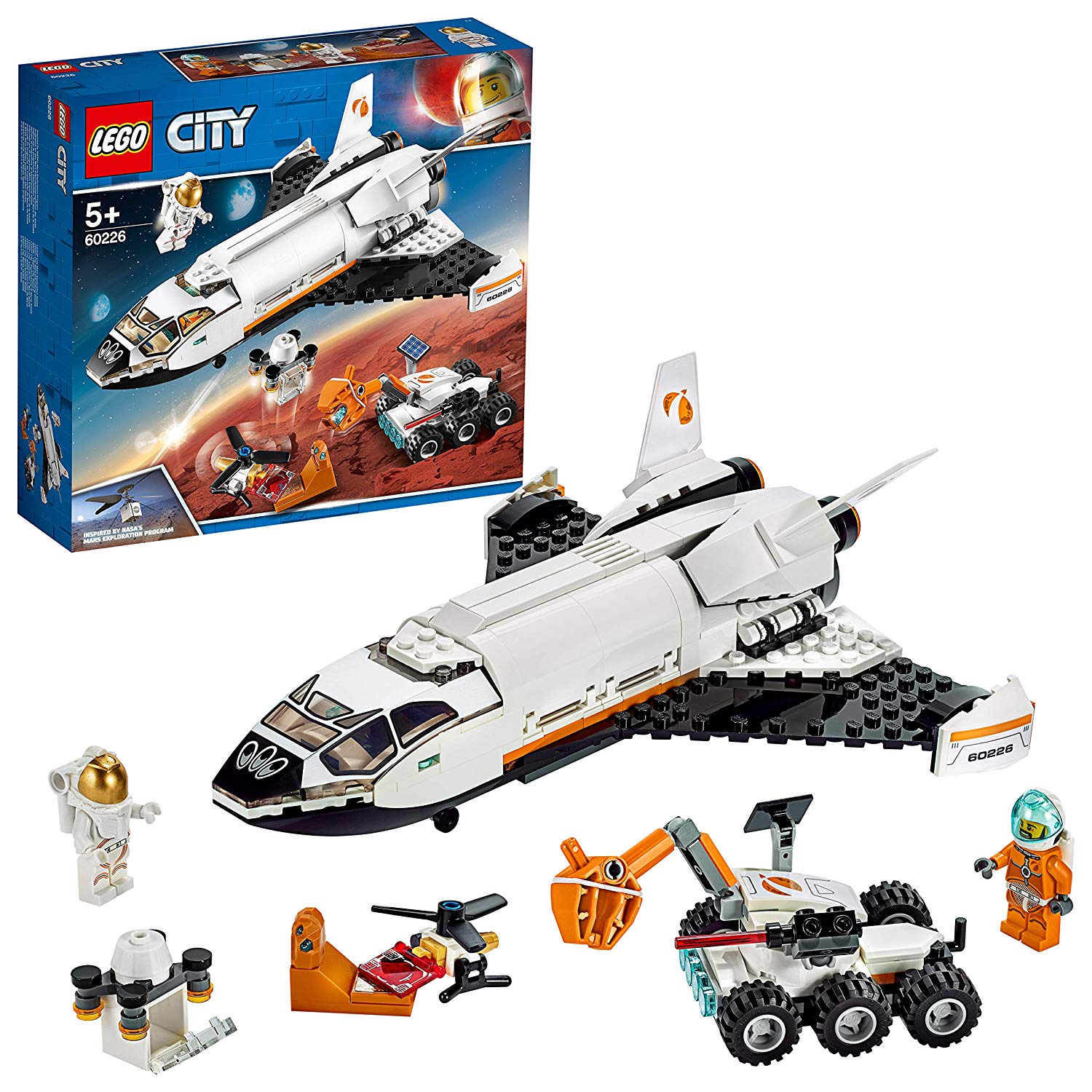 Lego 60226 City, Mars-Research Shuttle Building Set