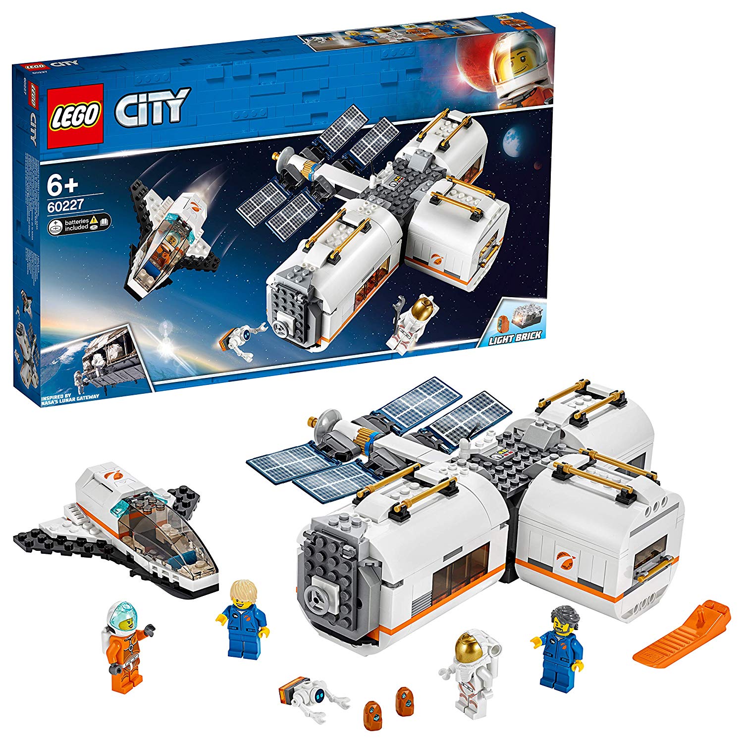 Lego 60227 - City Mond Raumstation, Bauset