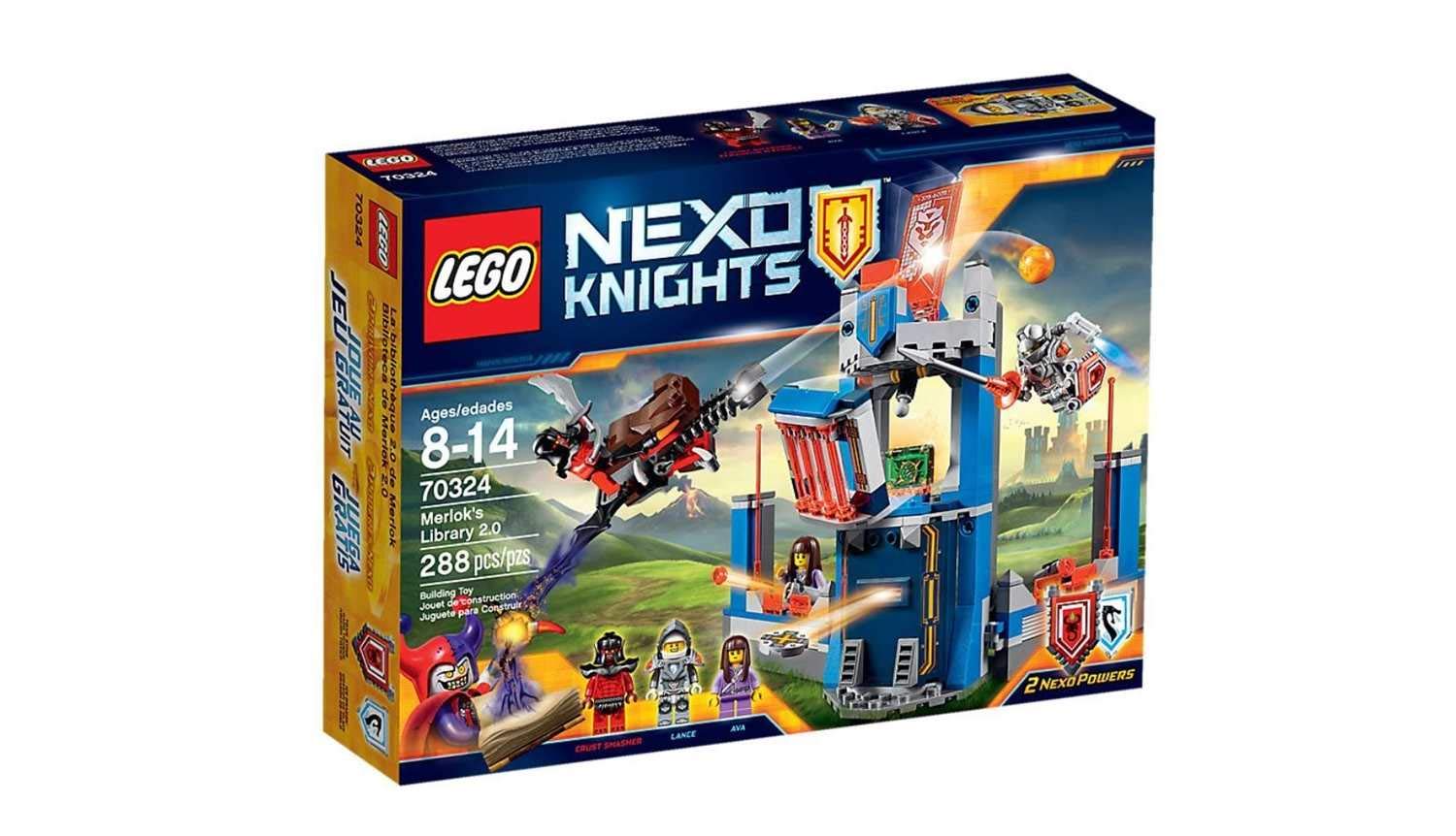 Lego Nexo Knights Merloks Library By Lego