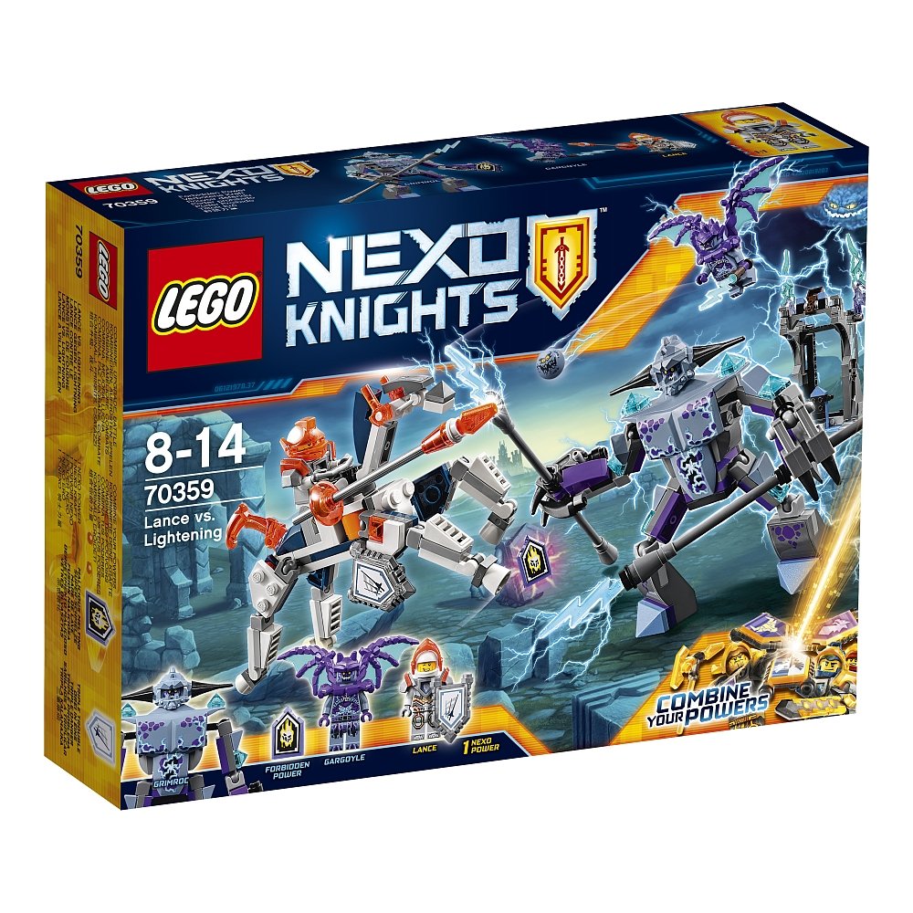 Lego Nexo Knights Lance Against Lightning