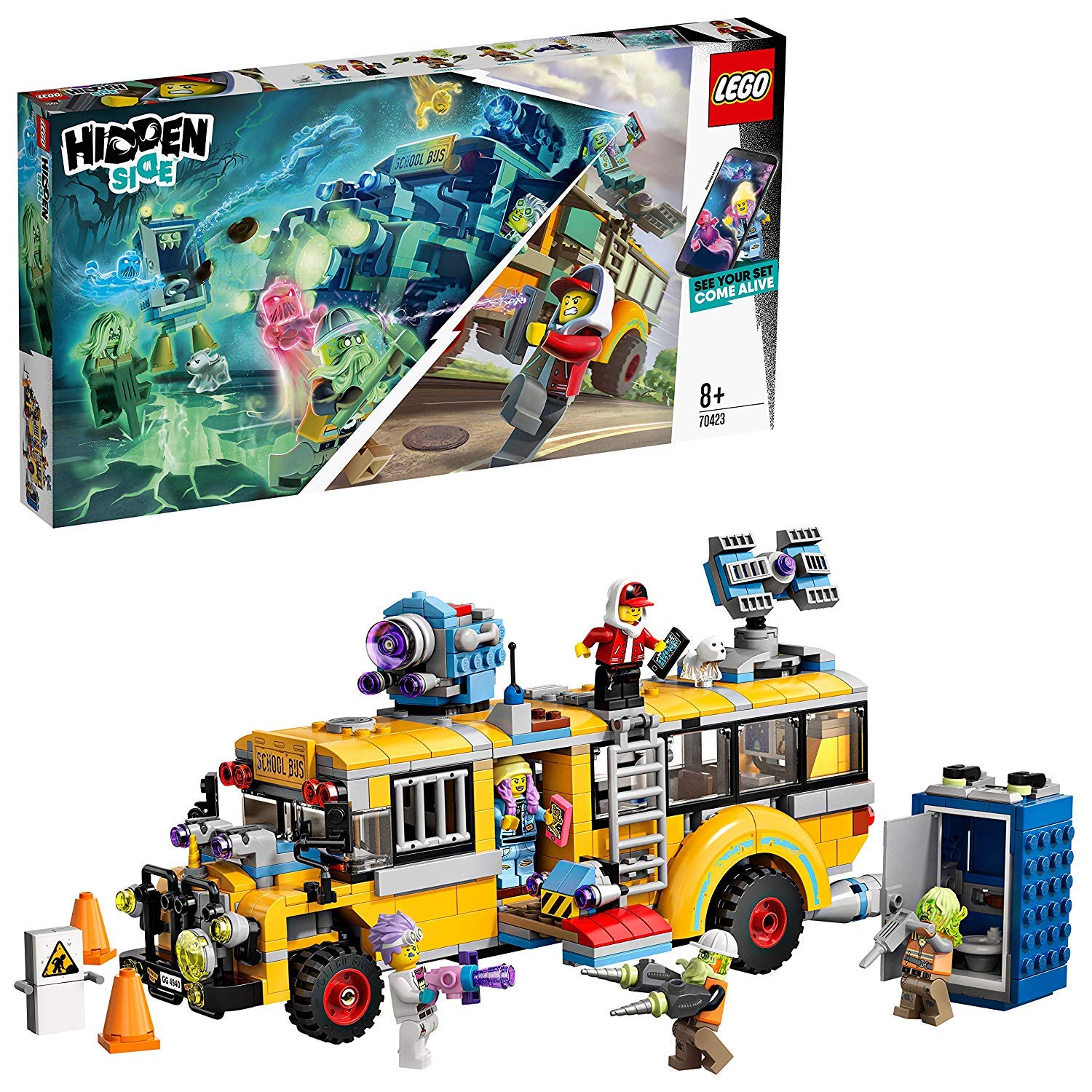 Lego 70423 - Hidden Side Paranormalic Interceptor Bus 3000 Toy For Children