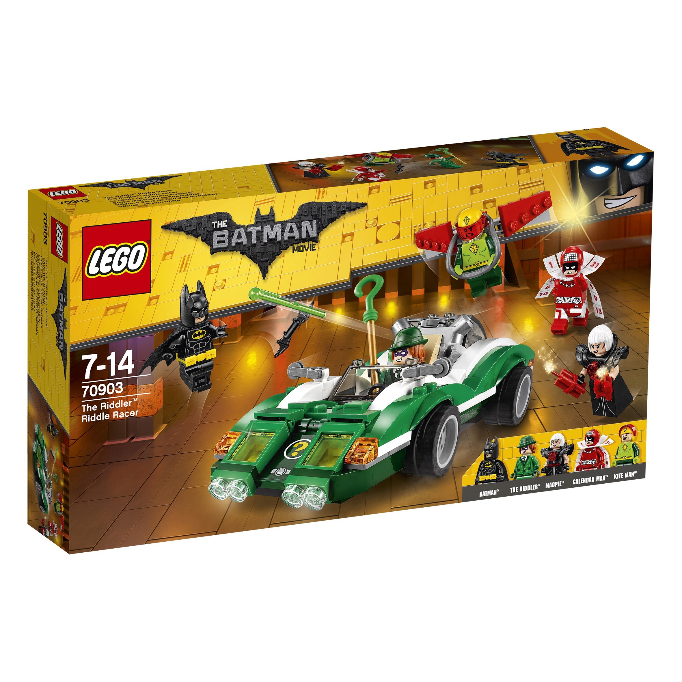 Lego The Batman Movie The Riddler Riddle Racer Batman Toy