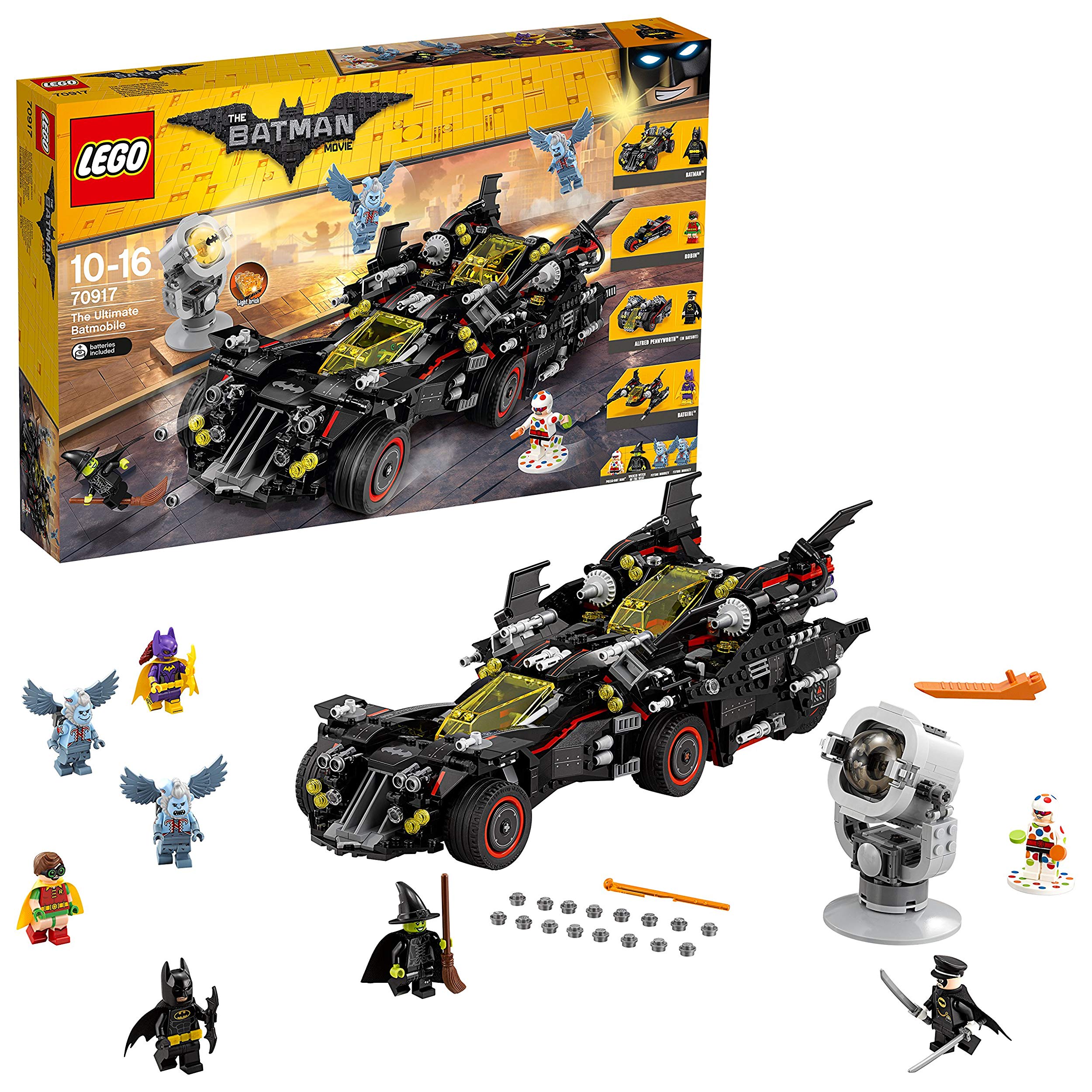 Lego The Batman Movie The Ultimate Batmobile And Batman Toy