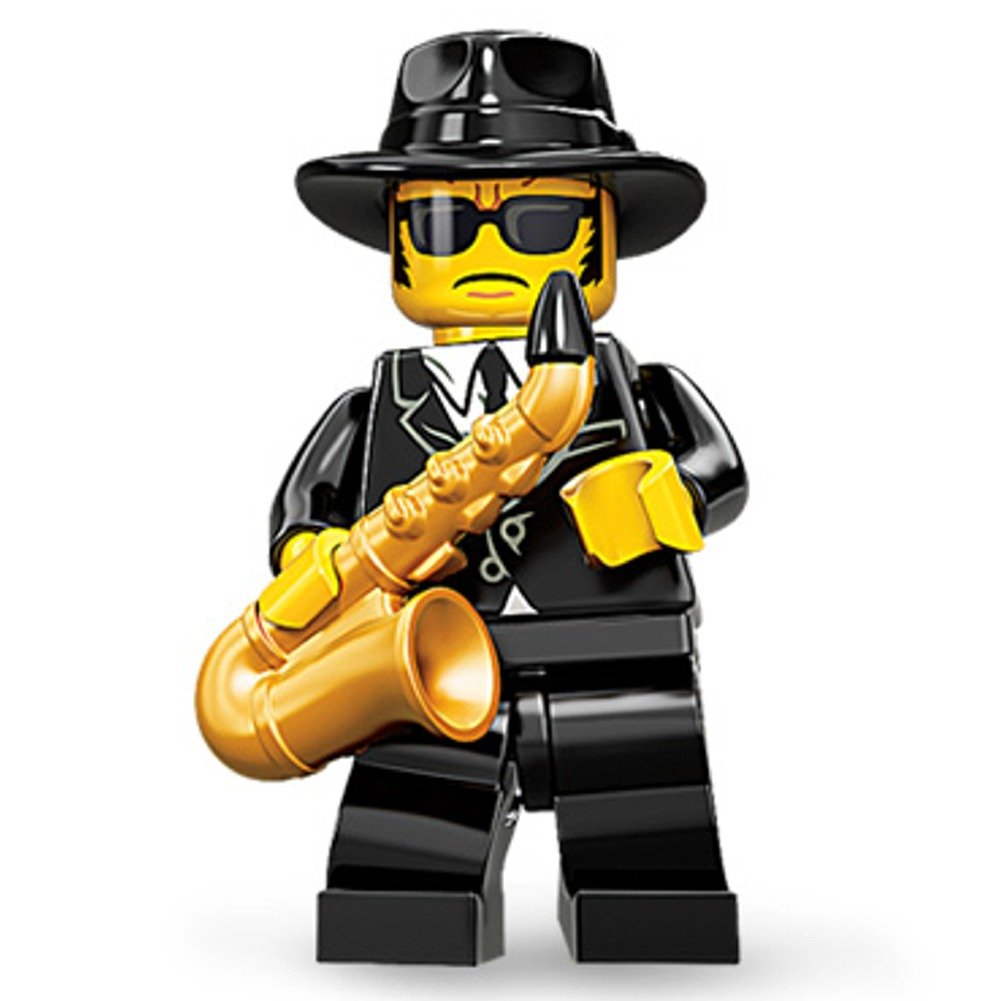 Lego Series Saxophone Player Case