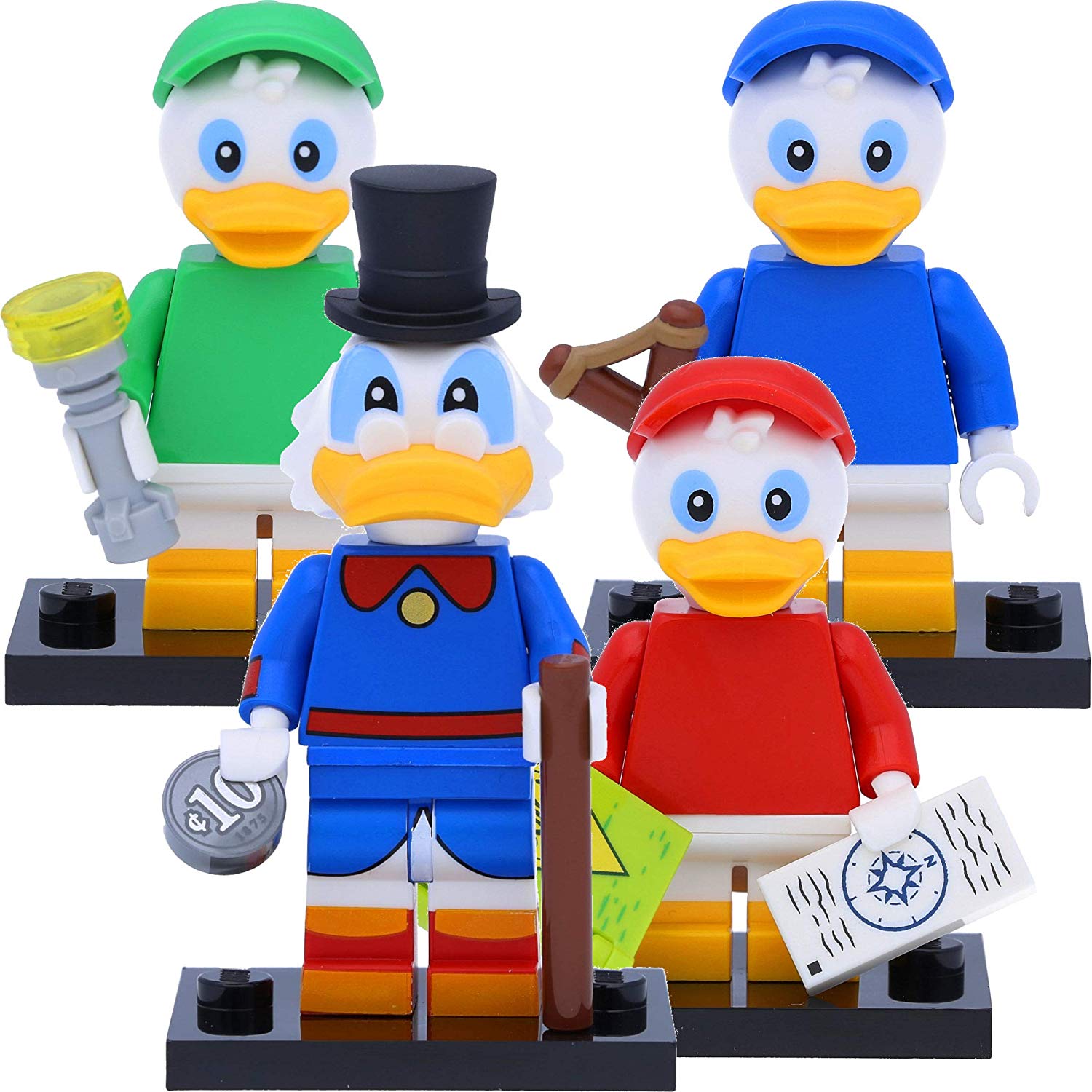 Lego 71024 Disney Series 2 Minifigures: Tick #3, Trick #4, Track #5 And Dag