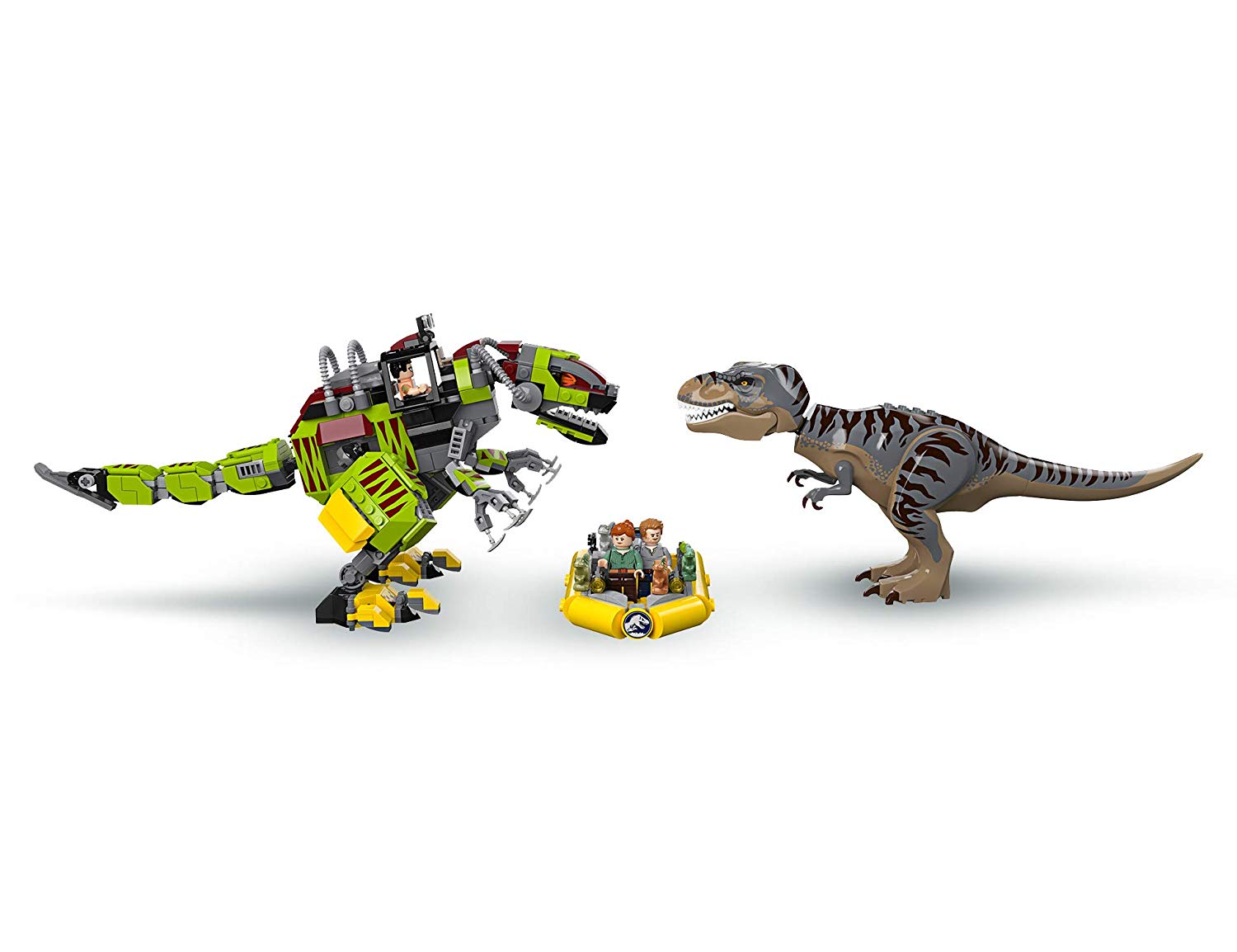 Lego 75938 Jurassic World T. Rex Vs. Dino-Mech, Construction Kit