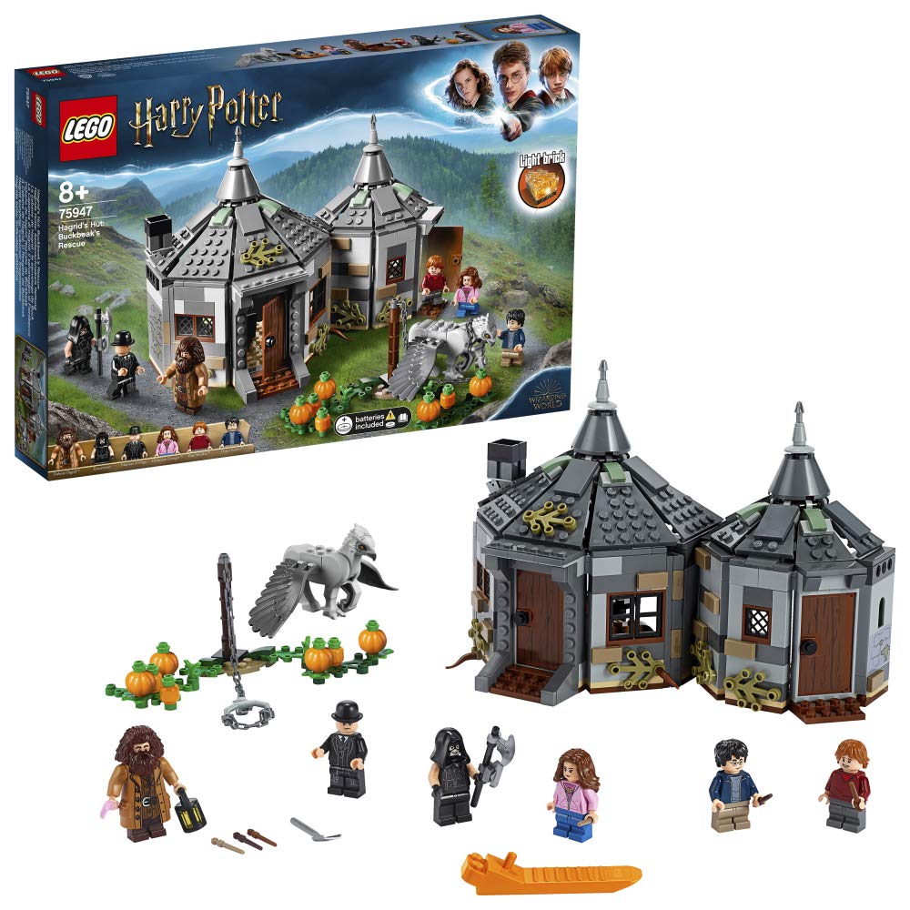 Lego 75947 Harry Potter Hagrids Hat: Buckbeaks Rescue Playset With Hippog