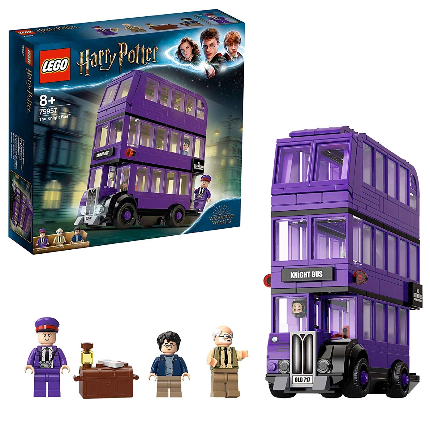 Lego 75957 Harry Potter Knight Bus Toy, Triple-Decker Bus Set