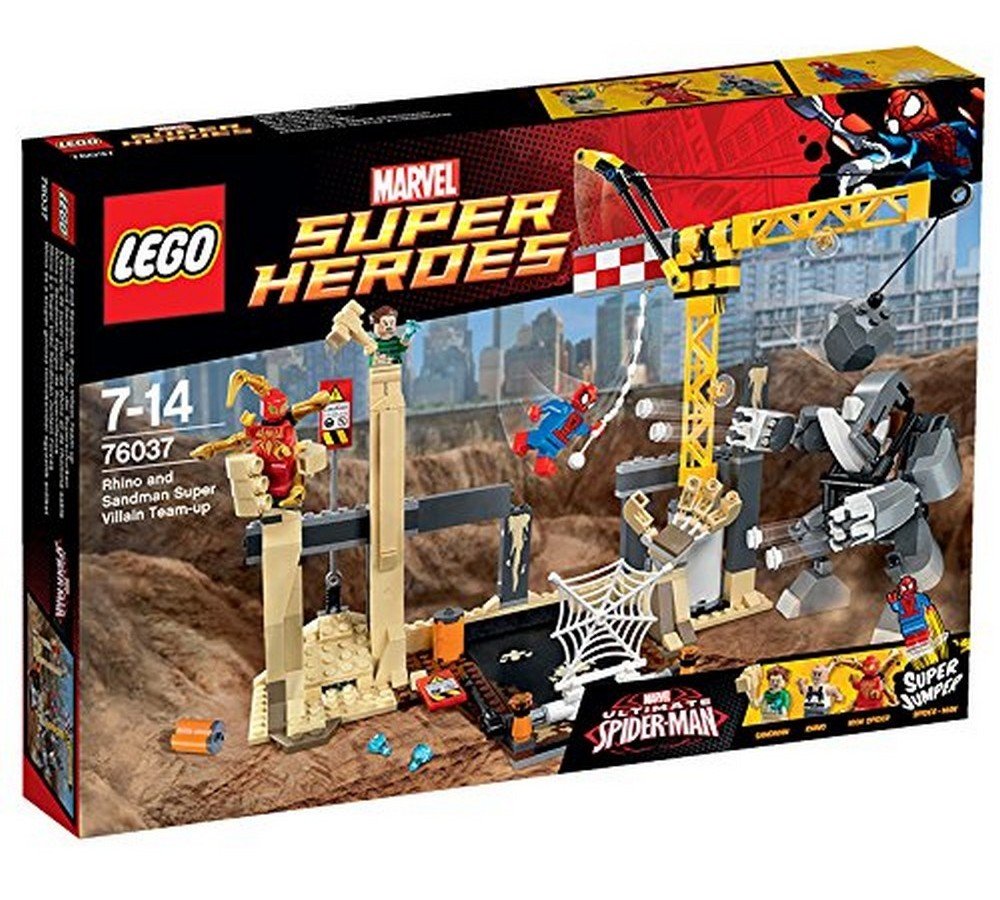 Lego Super Heroes Rhino And Sandman Super Villain Team Up