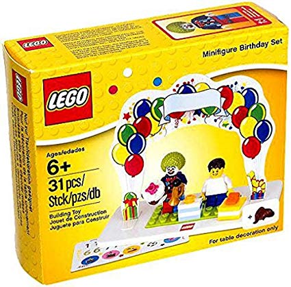 Lego Minifigure Birthday Set