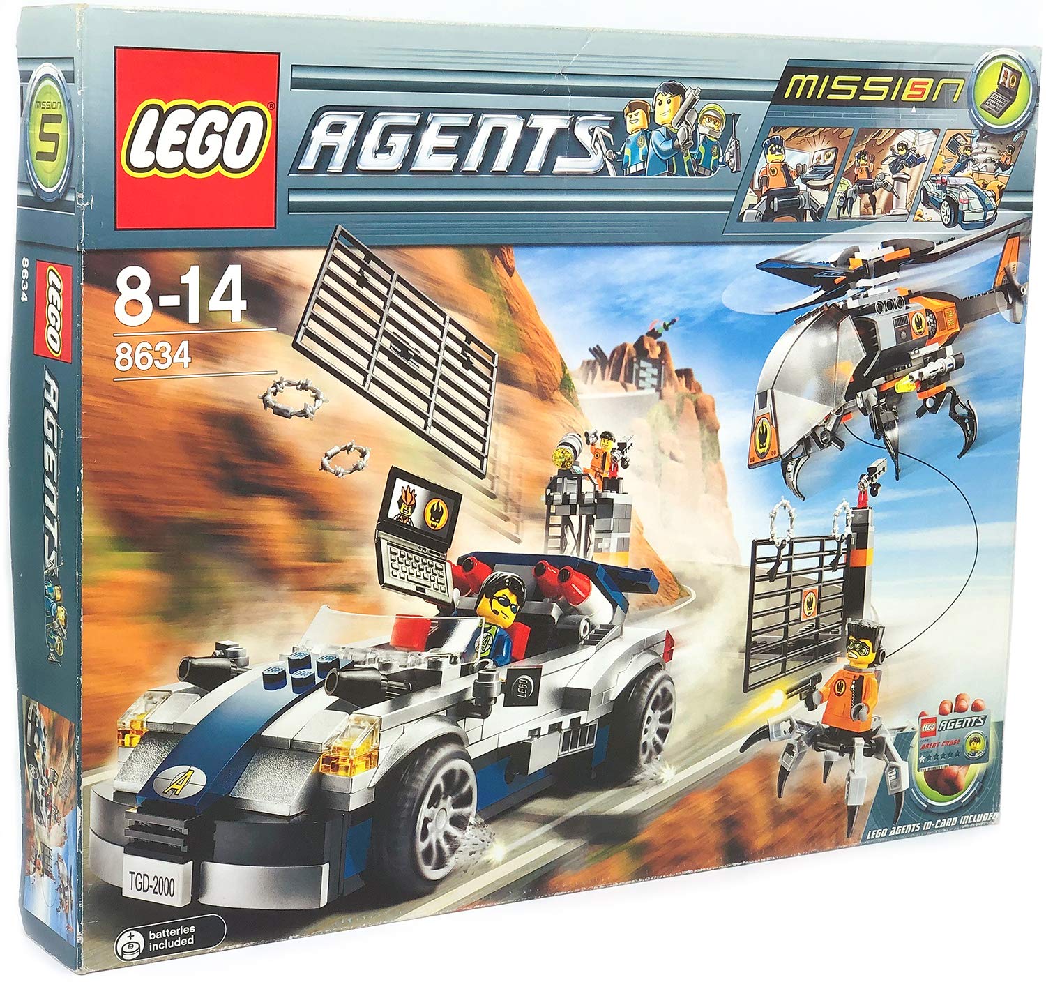 Lego Mission Silver Cruiser Agents Description