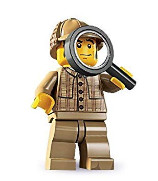 Lego Series Mini Figure Detective