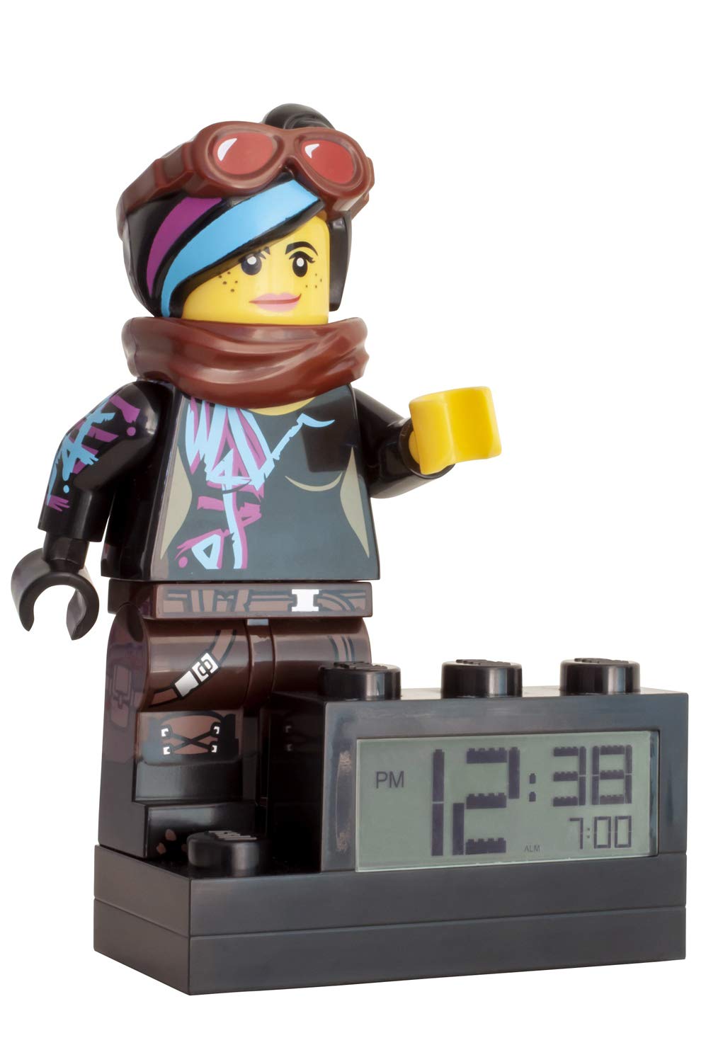 Lego 9003974 Movie 2 Wyldstyle, Digital Lcd Display With Backlight, Alarm A