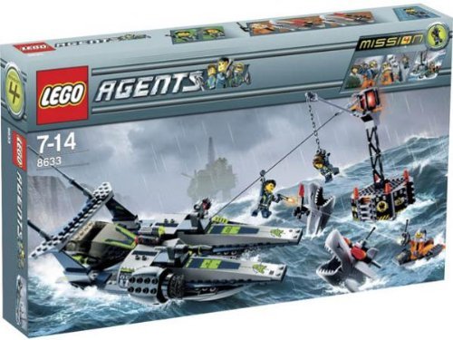 Lego Agents 8633: Mission 4: Speedboat Rescue