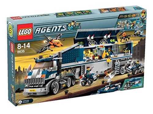Lego Agents 8635 Mission 6 Mobile Command Center