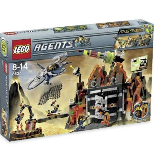 Lego Agents Mission Volcano Base