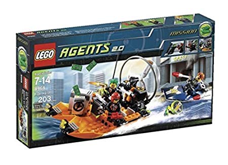 Lego Agents River Heist