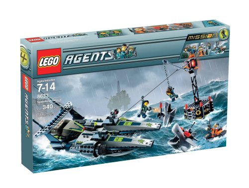 Lego Agents Speedboat Rescue