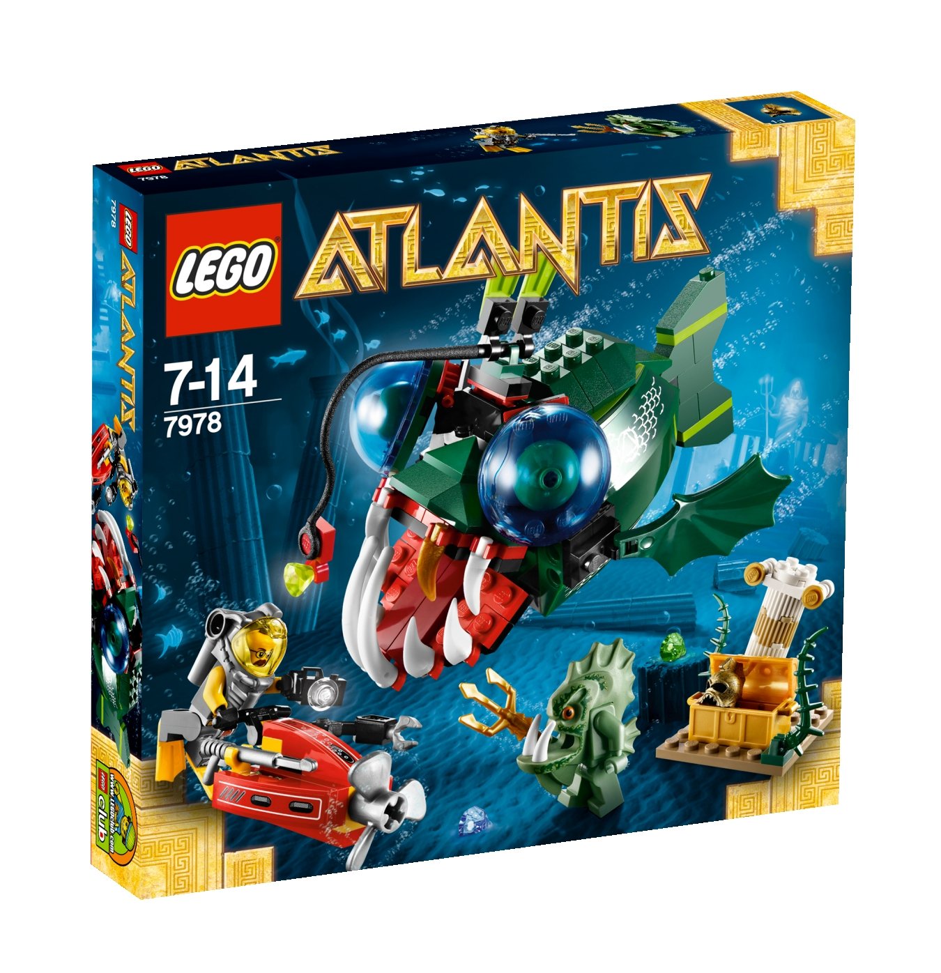 Lego Atlantis Angler Attack