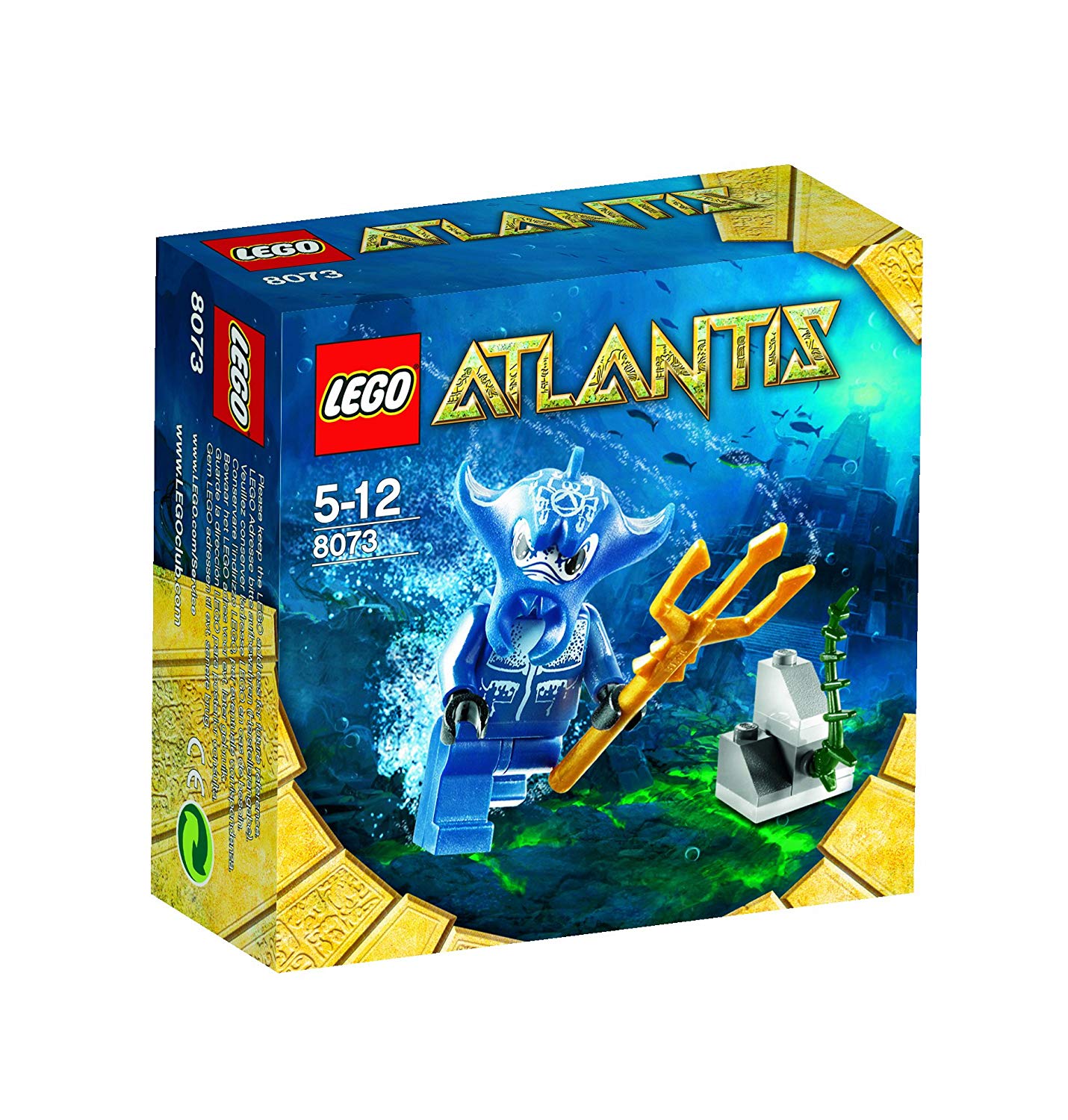 Lego Atlantis Manta Warrior
