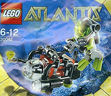 Lego Atlantis Mini Submarine Set Bagged