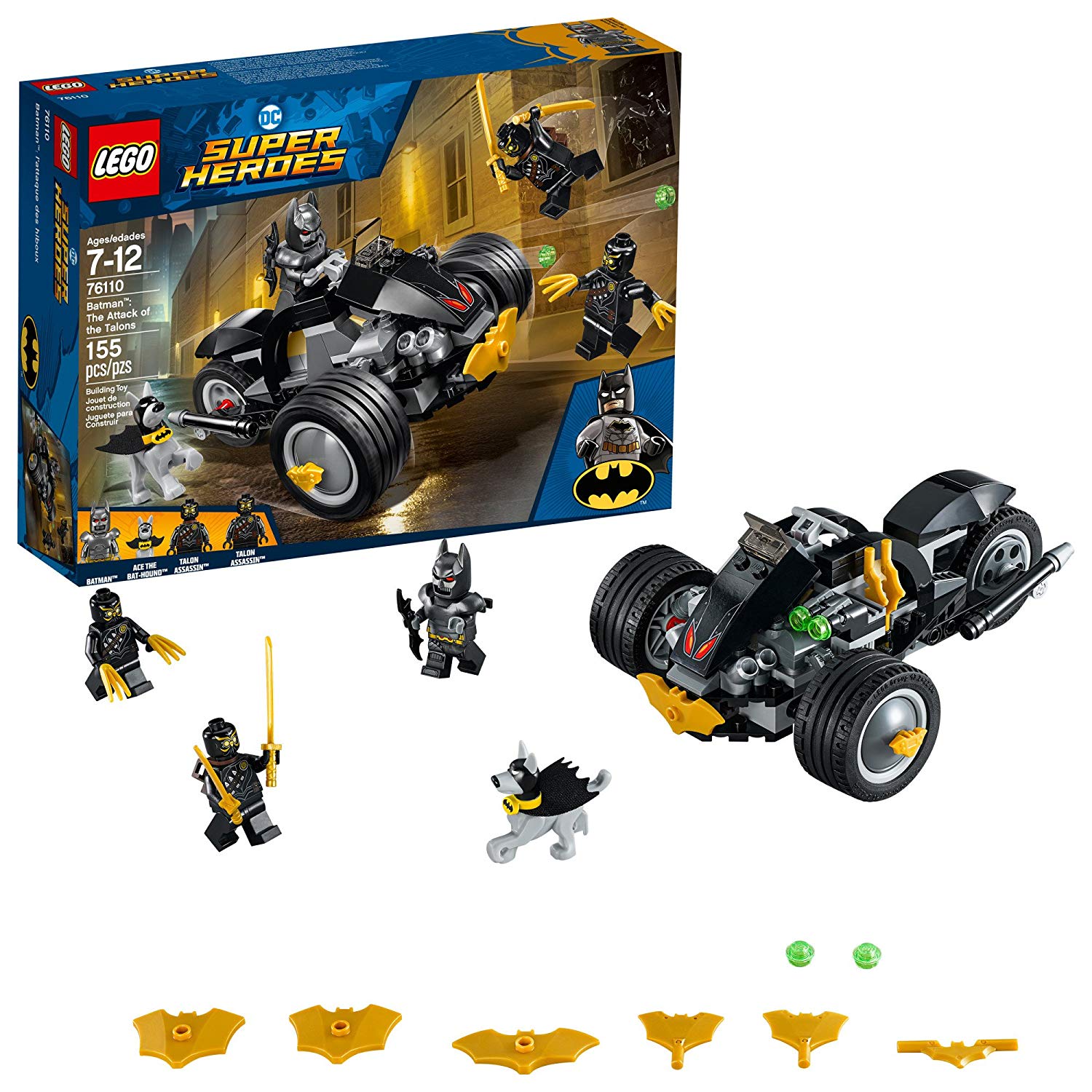 Lego Batman Dc Comics 76110: Attack Of The Talons (155 Pieces)