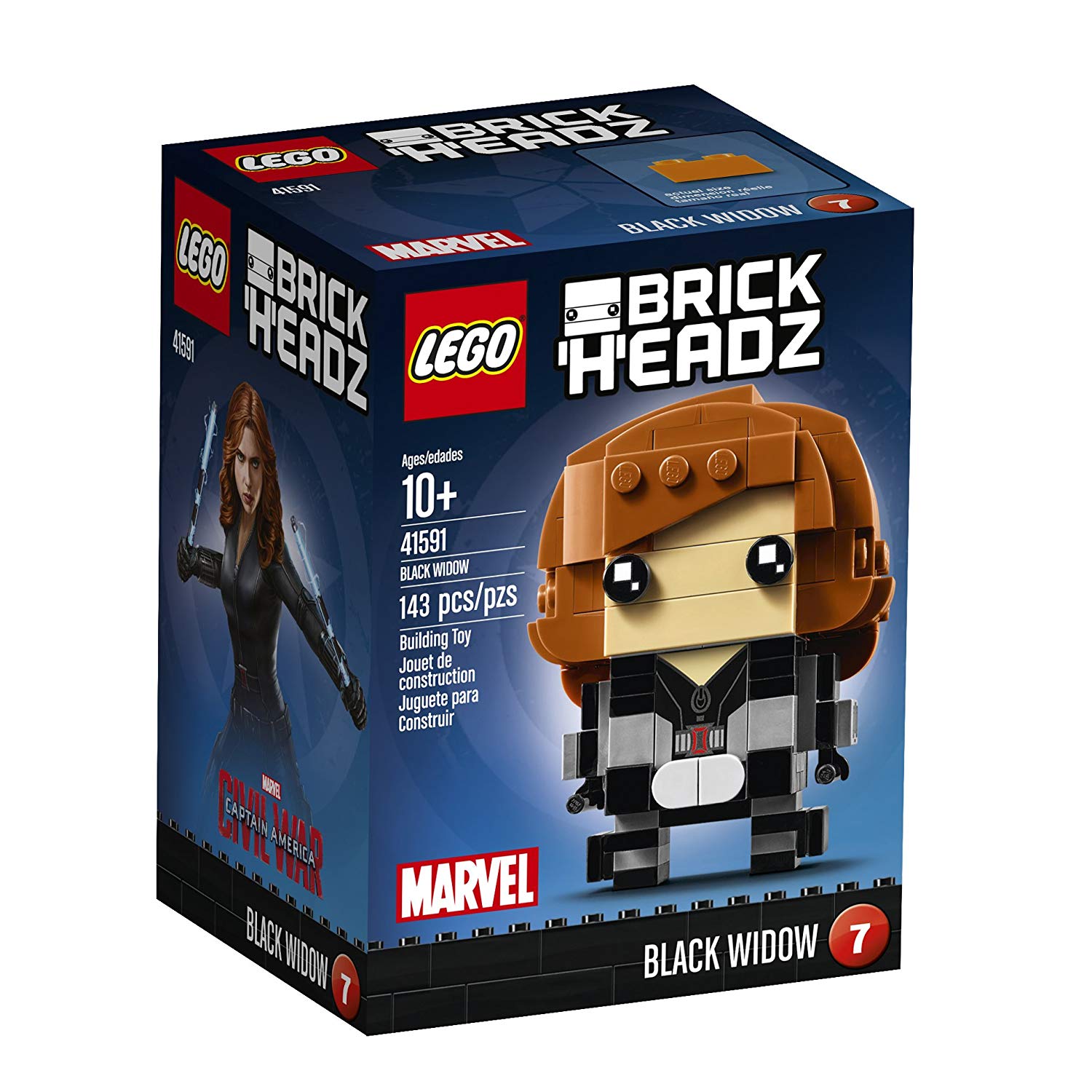 Lego Brickheadz Black Widow