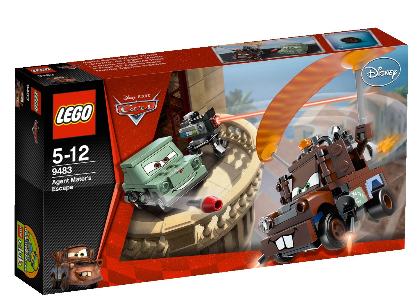 Lego Cars Agent Maters Escape