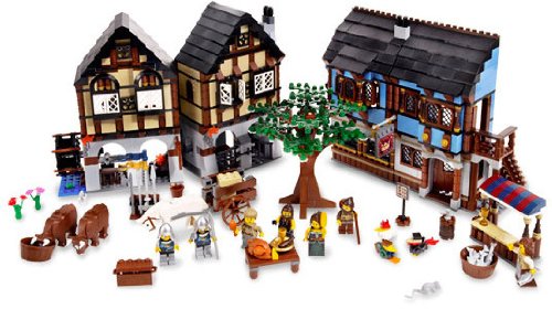 Lego Castle Medieval Market Village