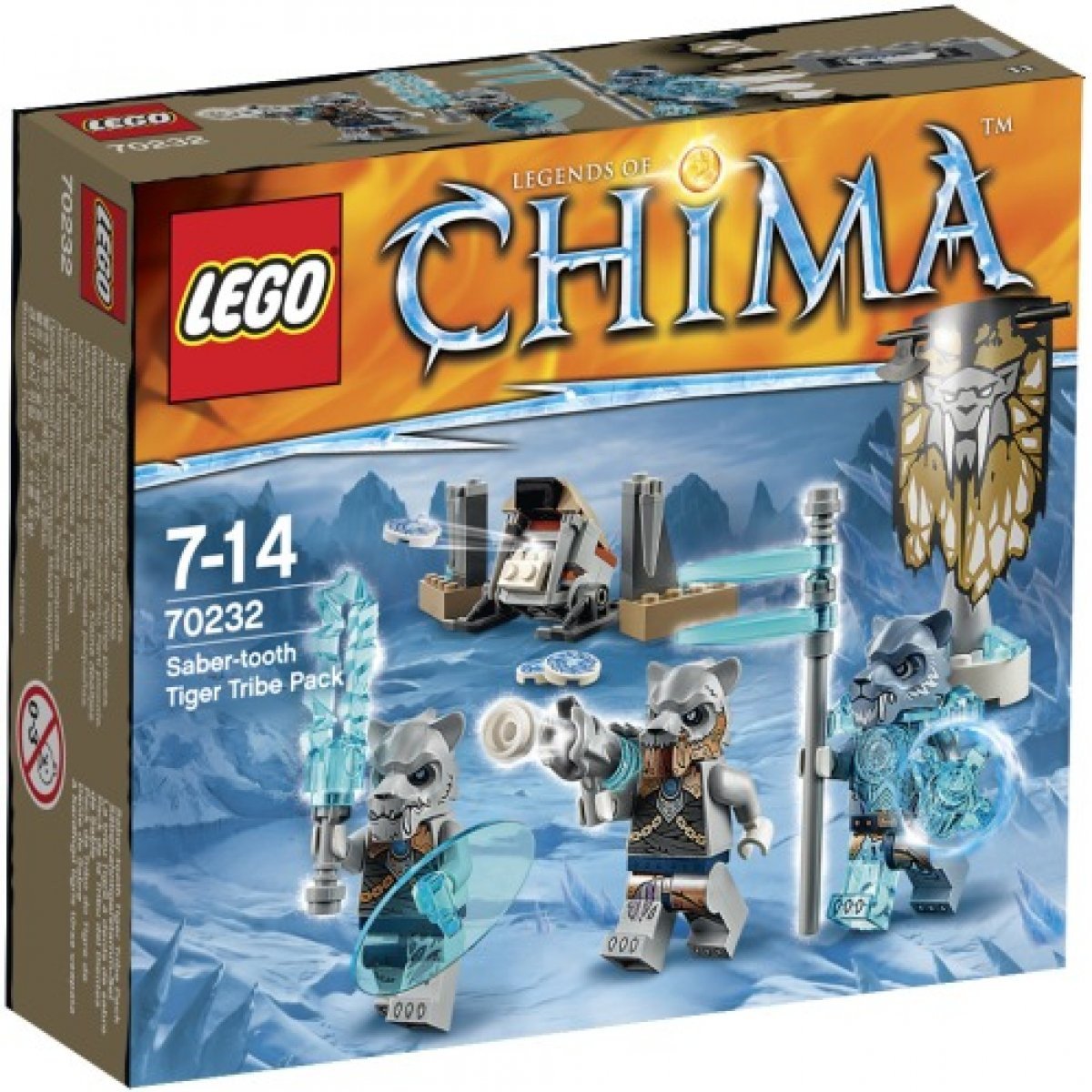 Lego Chima Saber Tooth Tiger Tribe Pack