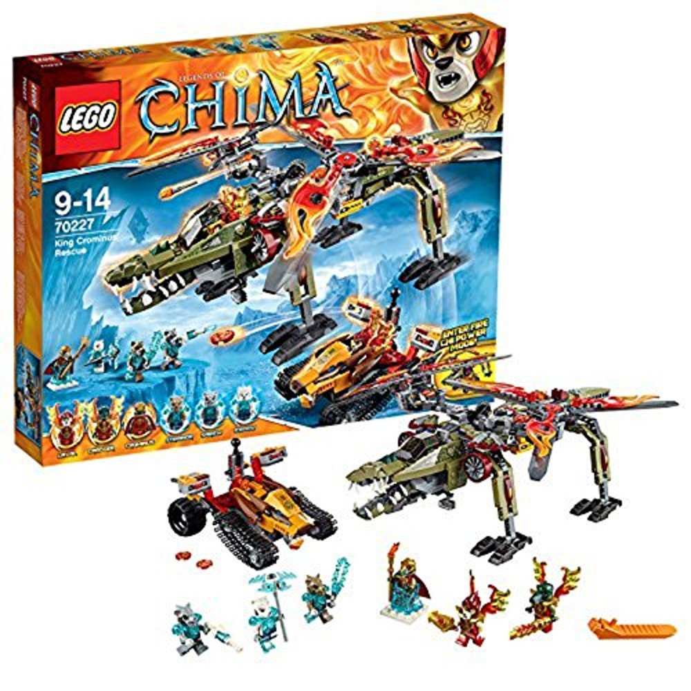 Lego Chima King Crominus Rescue Building Set
