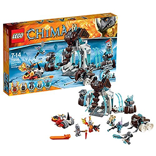 Lego Chima Mammoths Frozen Stronghold Building Set
