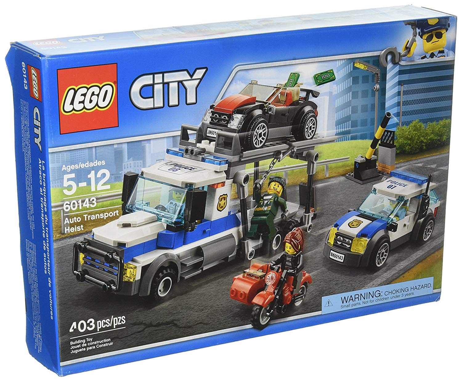 Lego City Touch On The Car Transporter