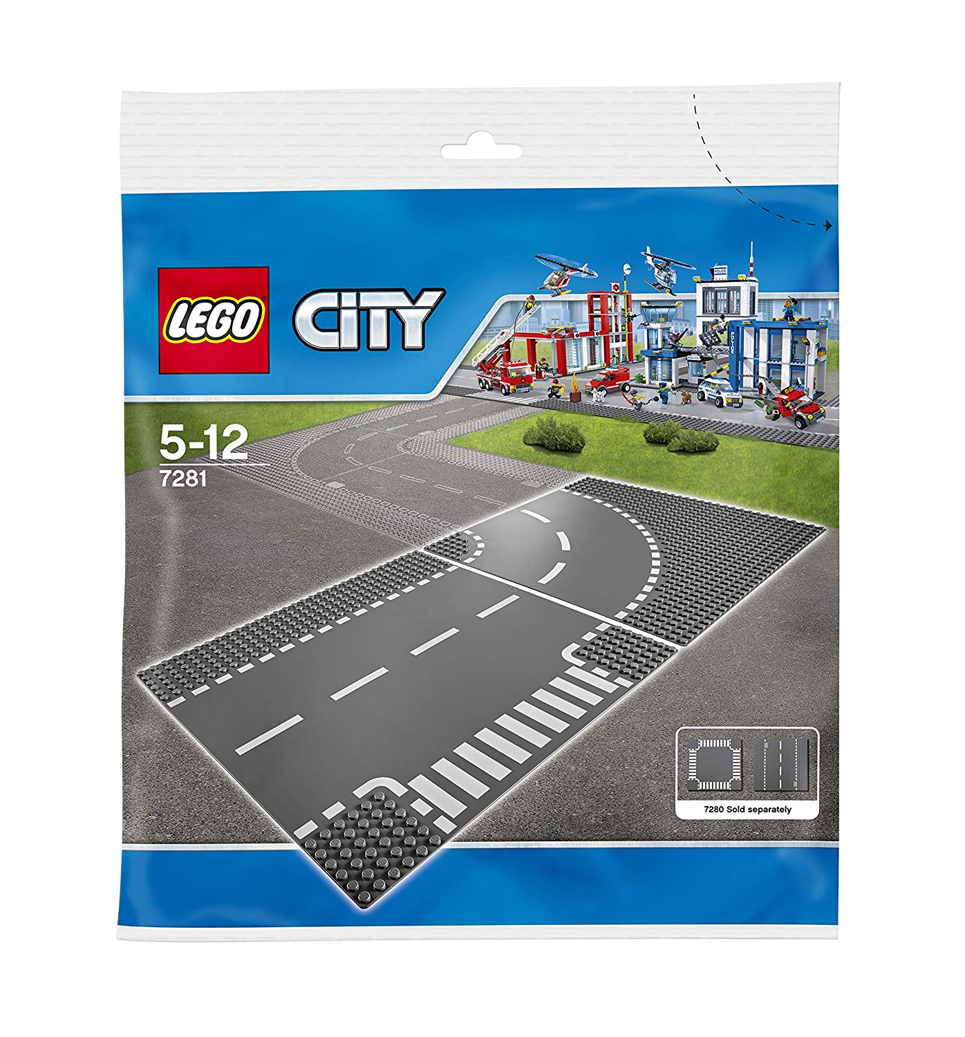 Lego City Curve T Junction