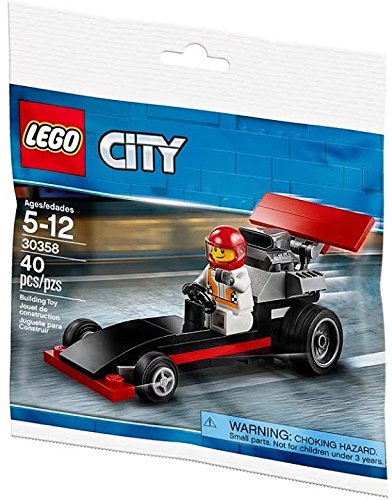 Lego City Building Toy Dragster 30358 Polybag