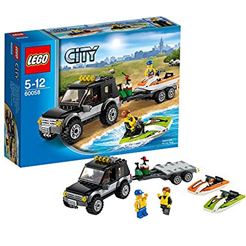 Lego City Great Vehicles Suv With Watercraft