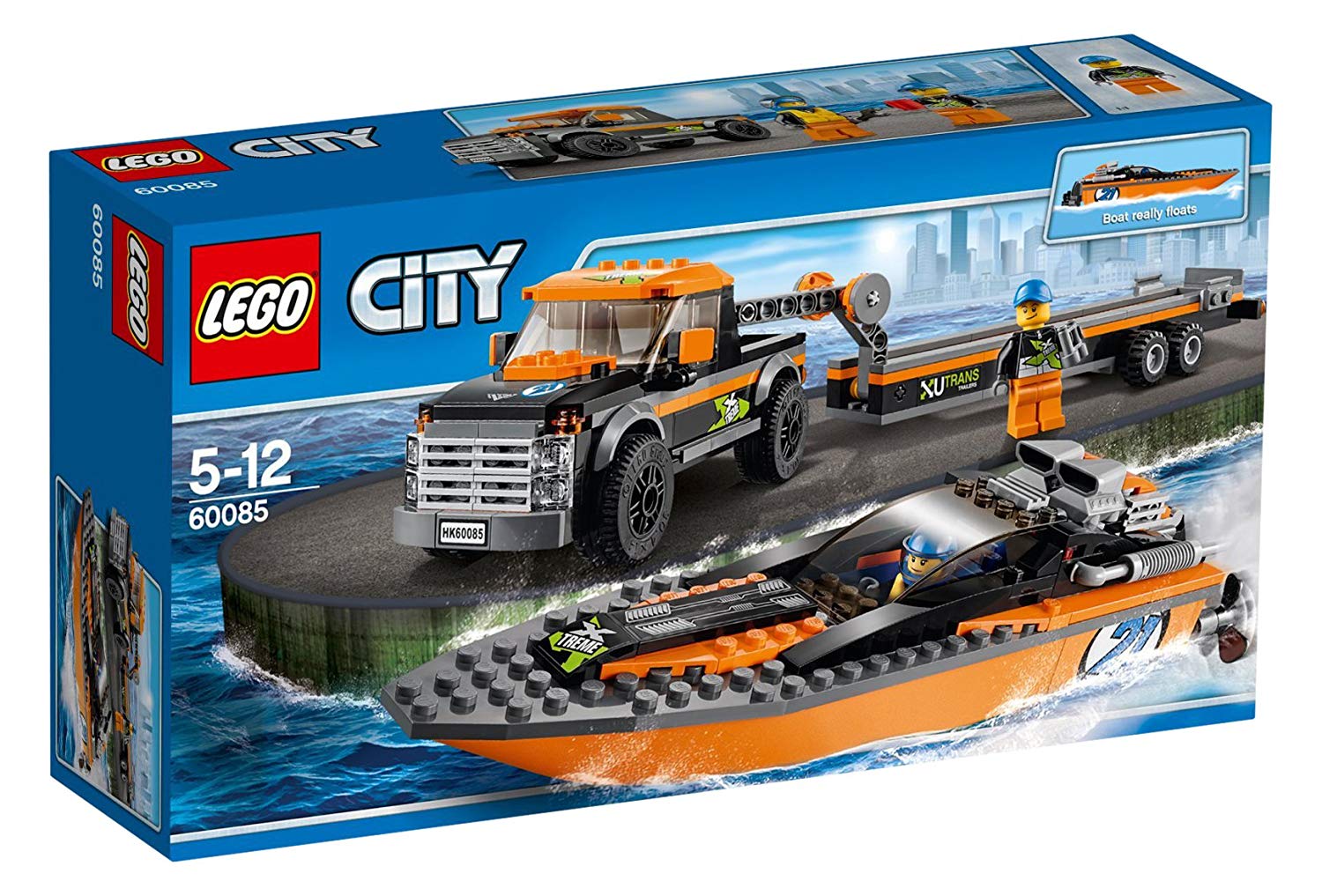 Lego City Great Vehicles X With Powerboat