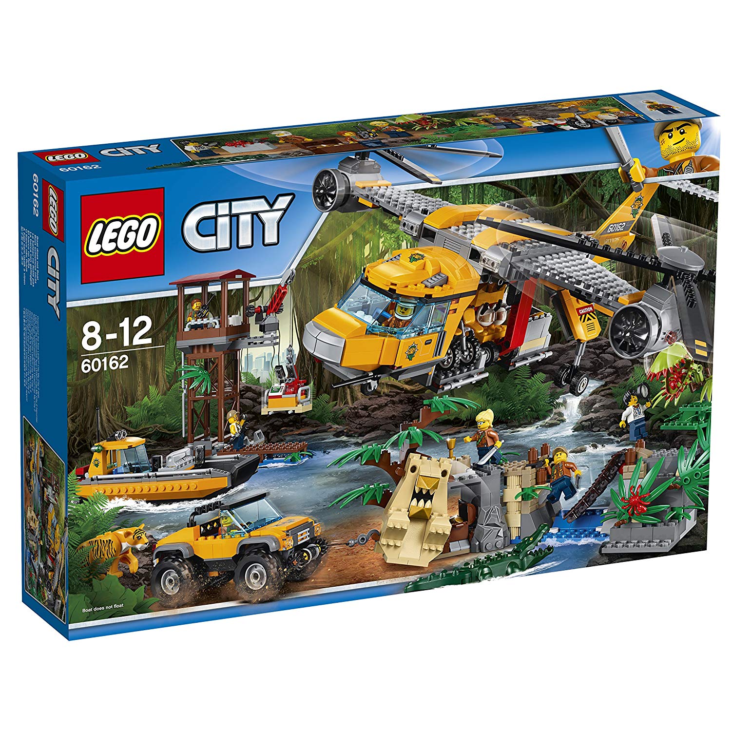 Lego City Jungle 60162 Jungle Power Helicopter