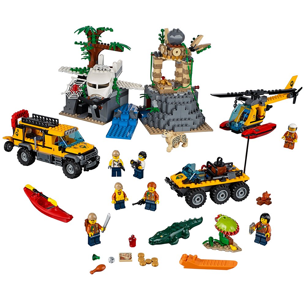 Lego City Jungle Research Station 60161 (813)