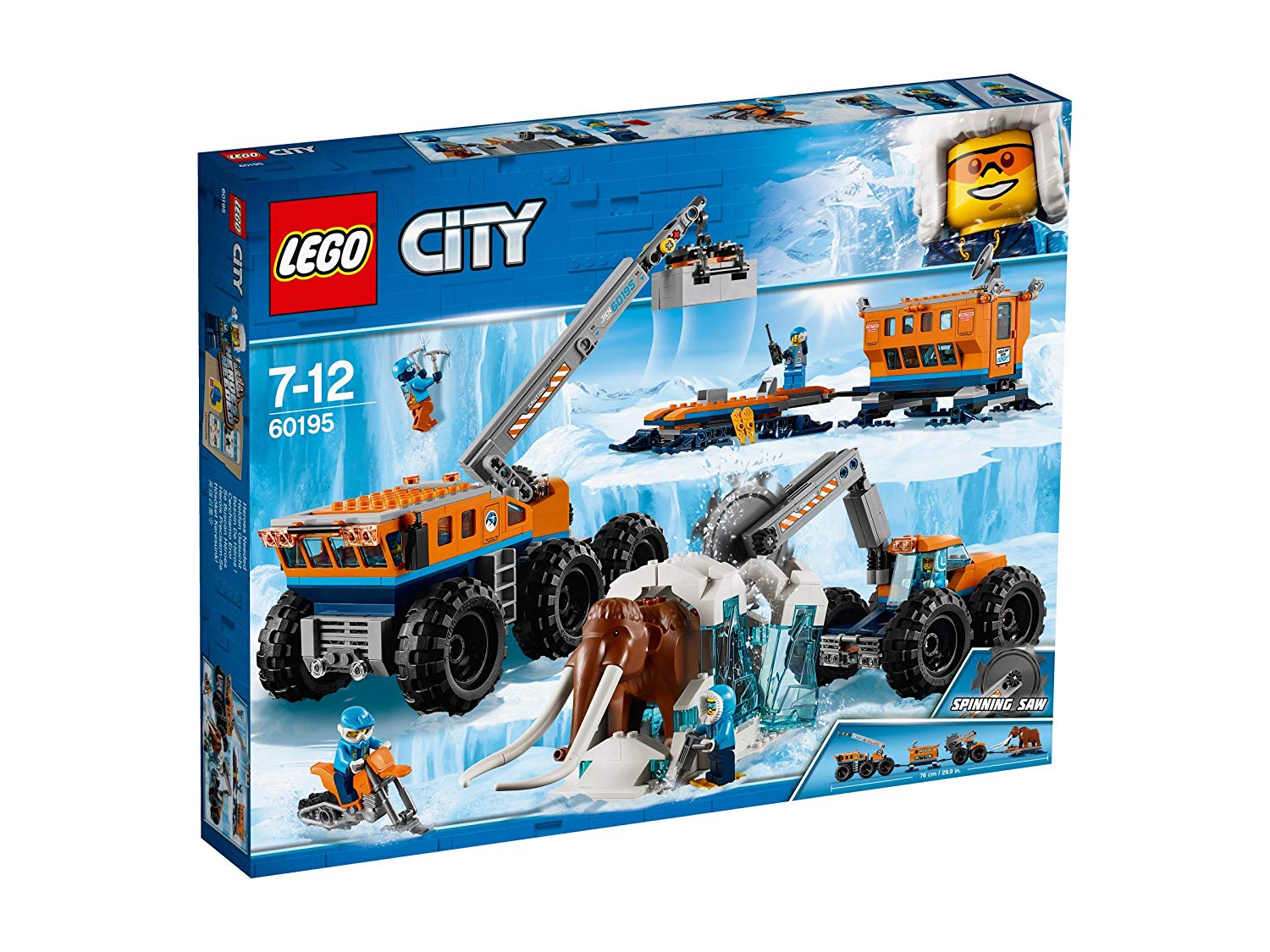 Lego City Mobile Arctic Research Station Single