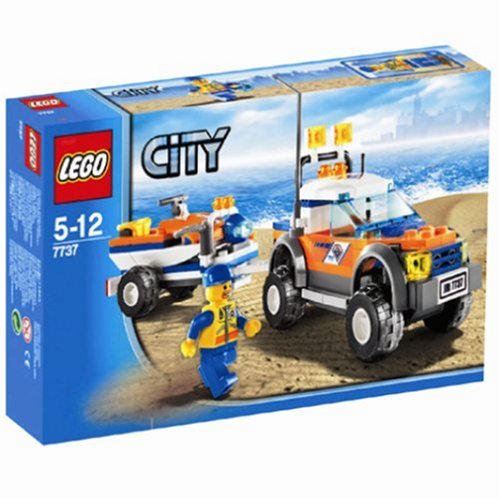 Lego City Model 7737: Coast Guard 4Wd & Jet Scooter