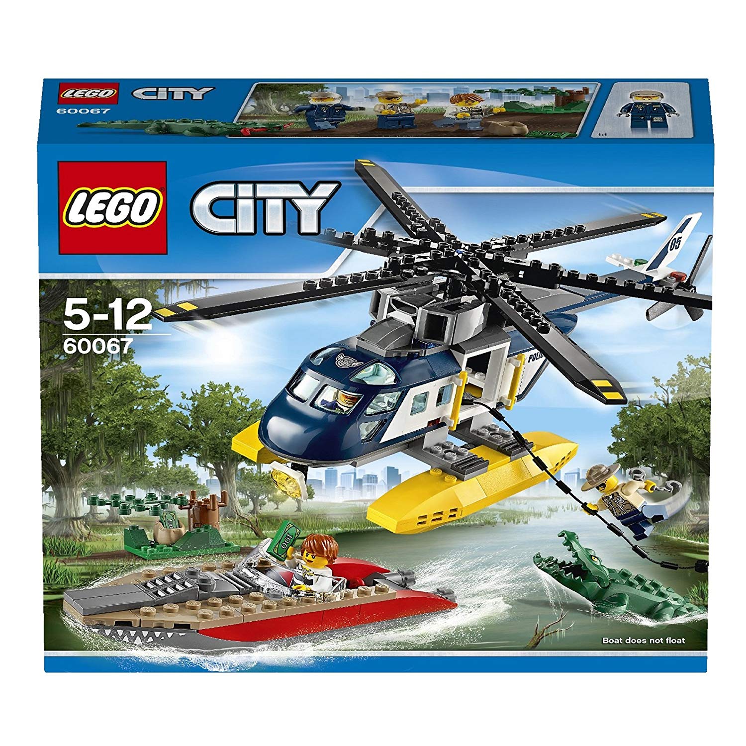 Lego City Police Helicopter Pursuit
