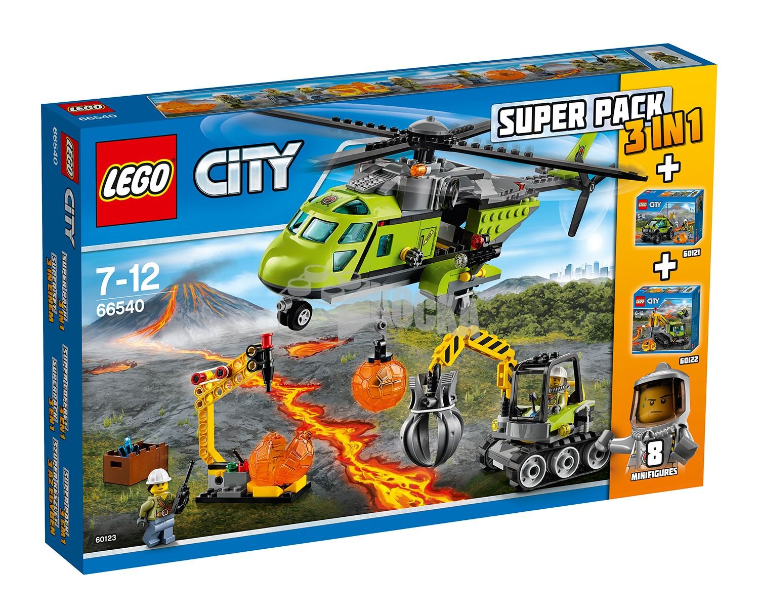 Lego City Super Pack X Volcano