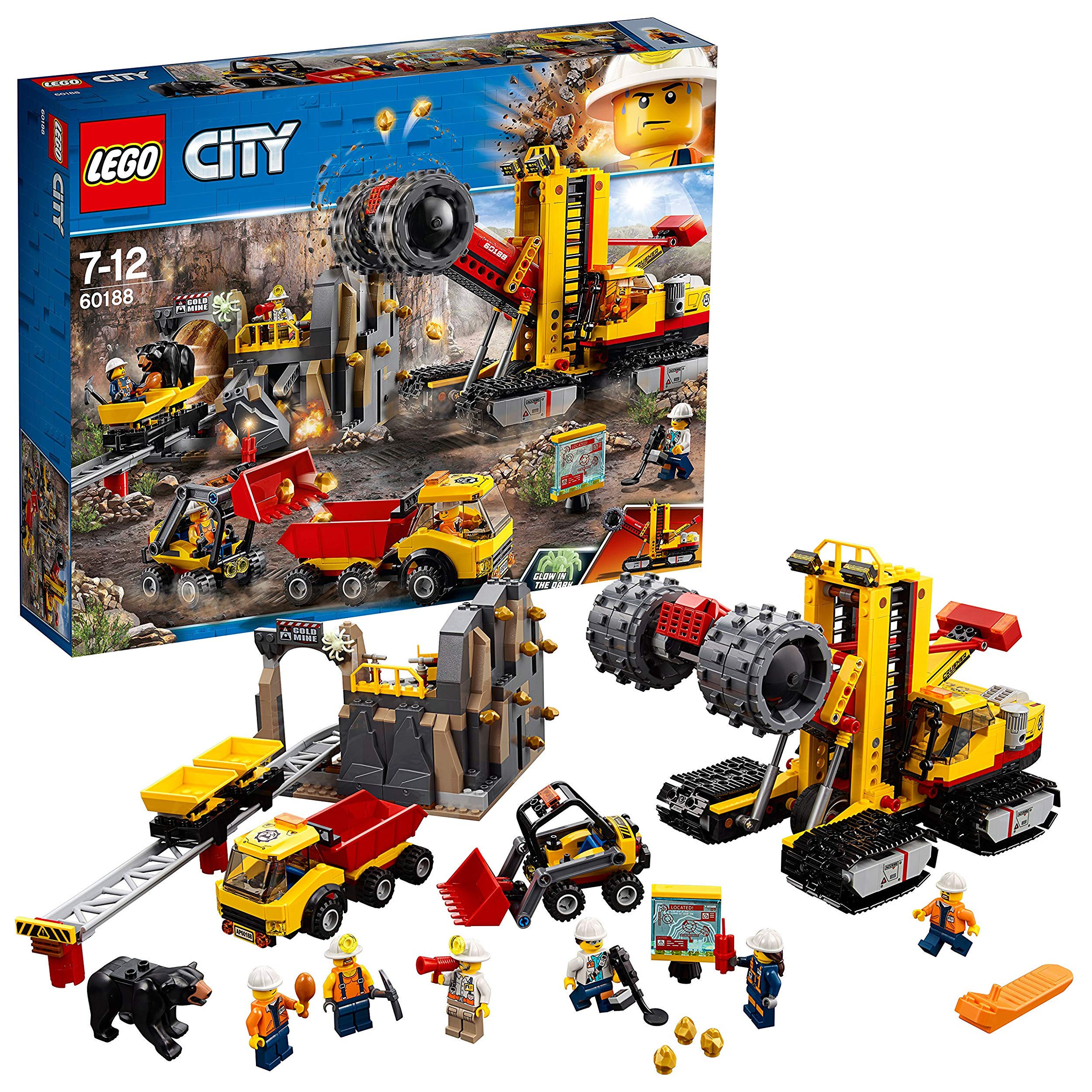 Lego City Toy Coal Mining Professionals Professionals At The Breakdown Faci