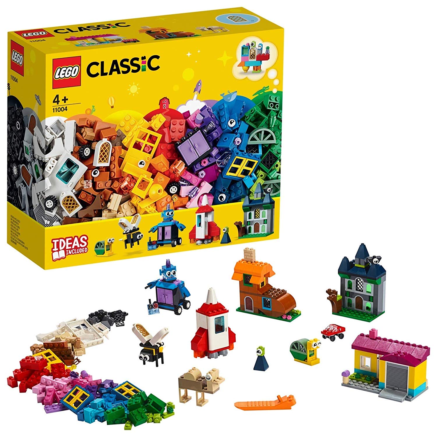 Lego Classic 11004 Building Blocks Creative With Windows Building Set