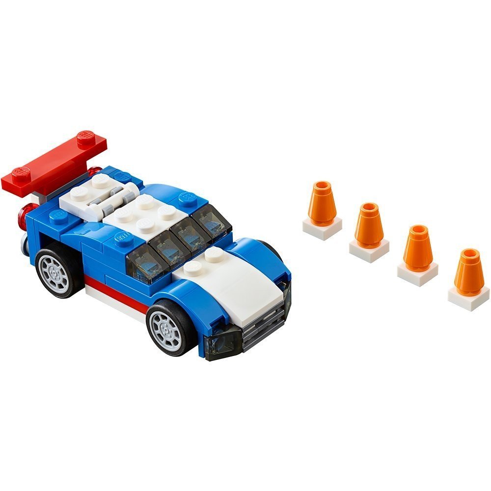 Lego Creator Blue Racer